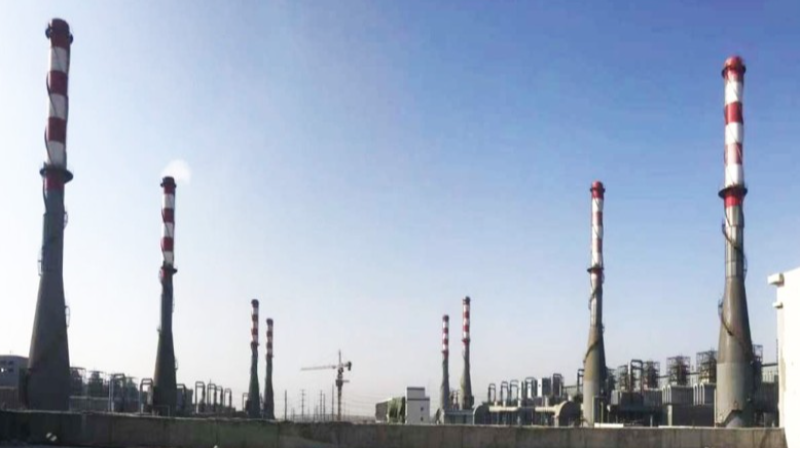 Gas Waste Heat Power Generation Engineering Device for the 400000 ton Industrial Silicon Project of Hesheng (Shanshan) Energy Management Co., Ltd